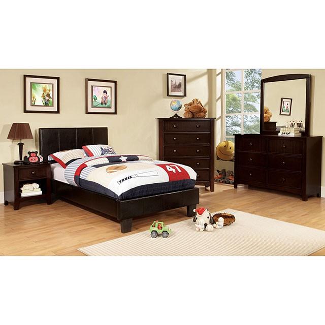 Winn Park Cal.King, E.King, Twin, & Full Bed Chrome, Gray, Brown, & Chrome - Maxx Save 