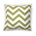 ZOE 22" X 22" Pillow, Green Chevron (2/CTN) - Maxx Save 