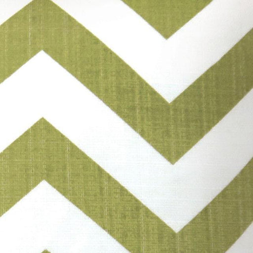 ZOE 22" X 22" Pillow, Green Chevron (2/CTN) - Maxx Save 