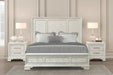 Stella Mia E.King & Queen Bed White & White - Maxx Save 