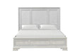 Stella Mia E.King & Queen Bed White & White - Maxx Save 
