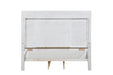 Stella Mia E.King & Queen Bed White & White - Maxx Save 