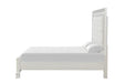 Stella Mia E.King & Queen Bed White & White - Maxx Save 