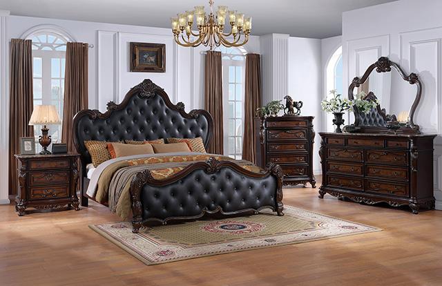 Ventresca 4 & 5 Piece Queen Bedroom Set White & Chrome - Maxx Save 