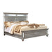 Salamanca Silver Cal.King & Queen Bed - Maxx Save 