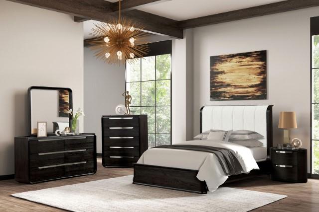 Osterley Queen & E.King Bed Grey & Black - Maxx Save 