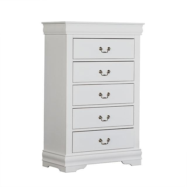 Louis Philippe Chest White