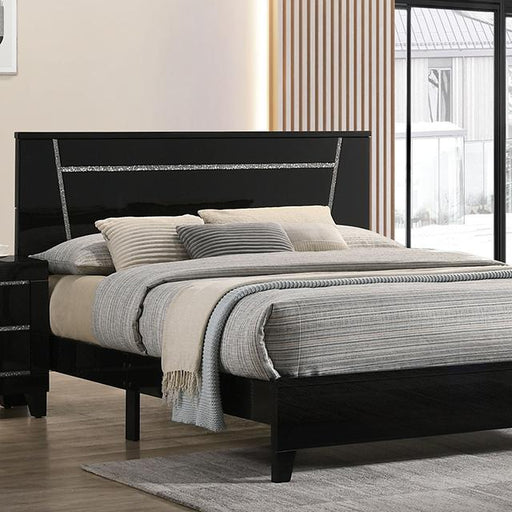 MAGDEBURG Cal.King Bed, Black & White - Maxx Save 