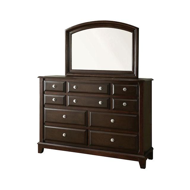 Litchville Brown Cherry Mirror - Maxx Save 