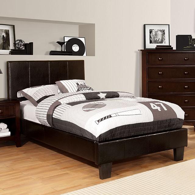 Winn Park Cal.King, E.King, Twin, & Full Bed Chrome, Gray, Brown, & Chrome - Maxx Save 