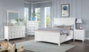 CASTILE Night Stand w/ USB, White - Maxx Save 