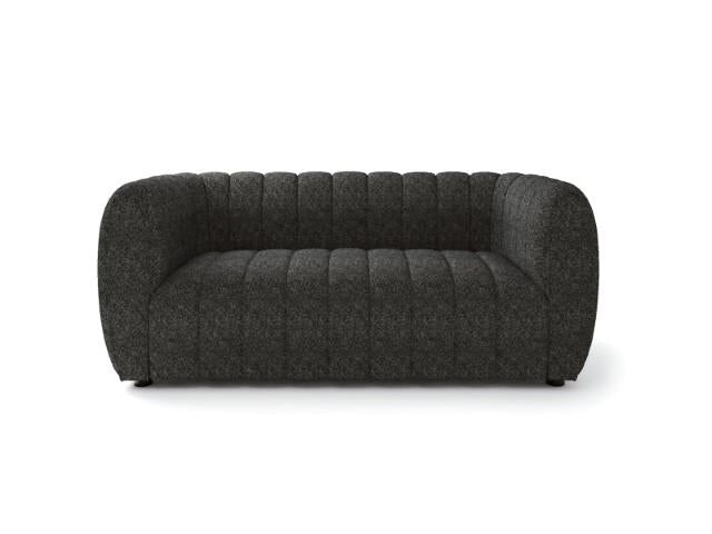AVERSA Loveseat, Black, Gray, & White - Maxx Save 