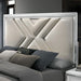 Emmeline 4 & 5 Piece Queen Bedroom Set Gray & White - Maxx Save 