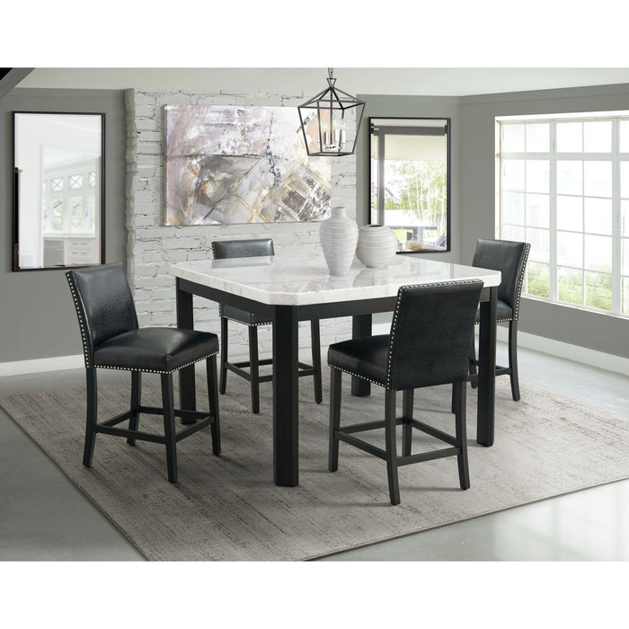 Meridian Counter Side Chair Black (2 Per Pack)