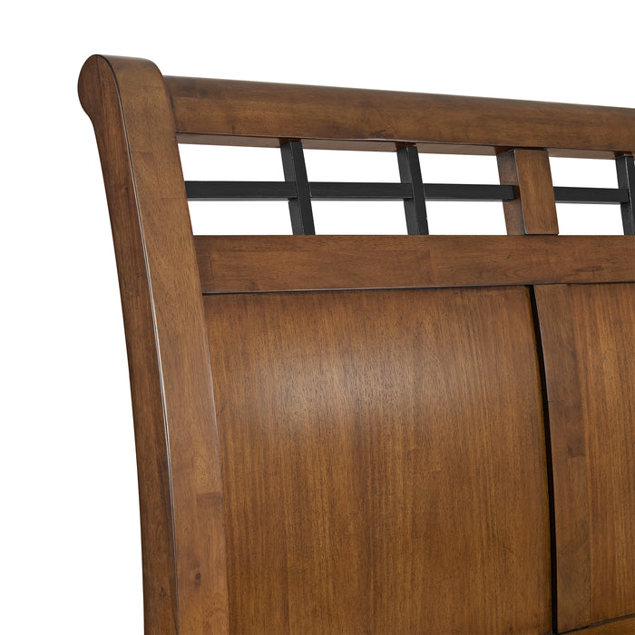 Gage Sleigh Storage Bedroom Set - Maxx Save 