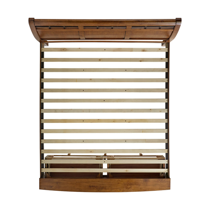 Gage Sleigh Storage Bedroom Set - Maxx Save 