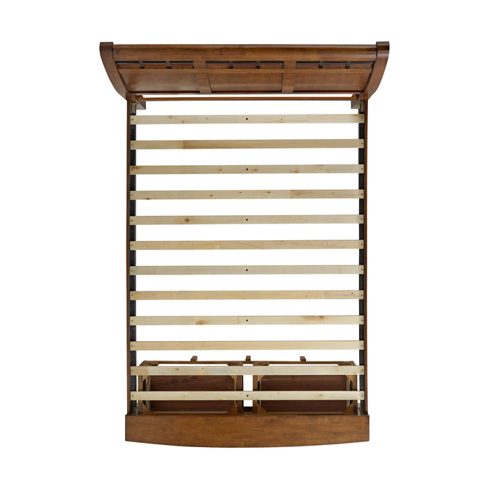 Gage Sleigh Storage Bedroom Set - Maxx Save 