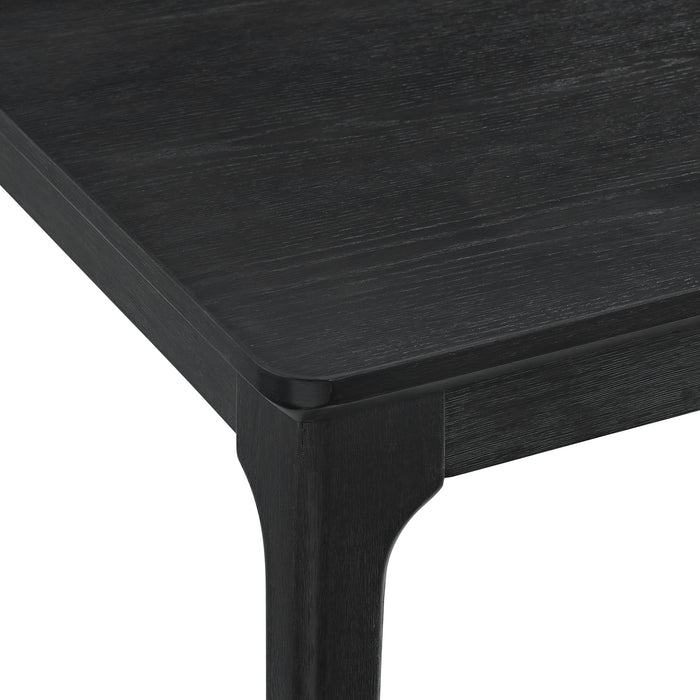 Garcia 5PC Counter Set with Table and 4 Chairs in Black