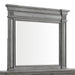 Glenmore Dresser and Mirror Set in Aged Grey - Maxx Save 