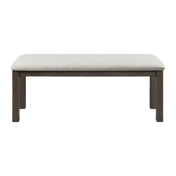 Grady 6PC Dining Set (72" Table + 4 Chairs + Bench) in Brown - Maxx Save 