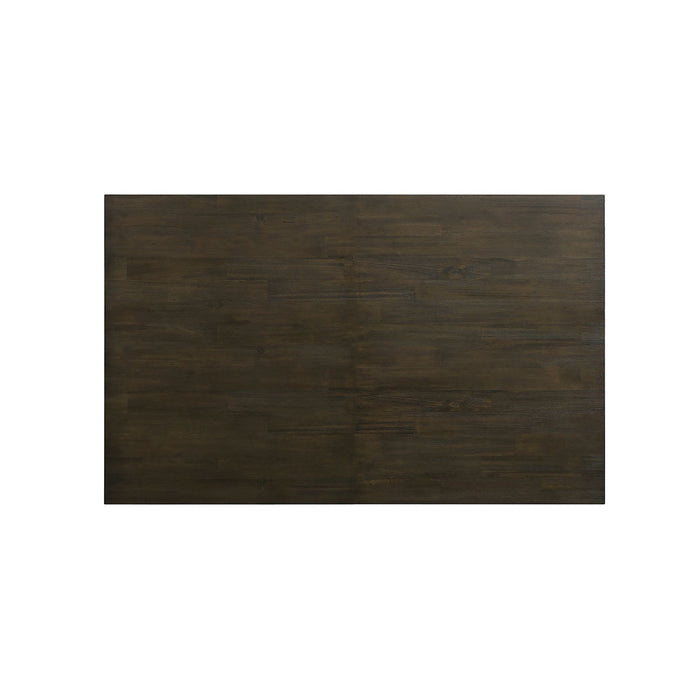 Grady 6PC Dining Set (72" Table + 4 Chairs + Bench) in Brown - Maxx Save 