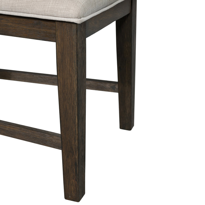 Grady 6PC Dining Set (72" Table + 4 Chairs + Bench) in Brown - Maxx Save 