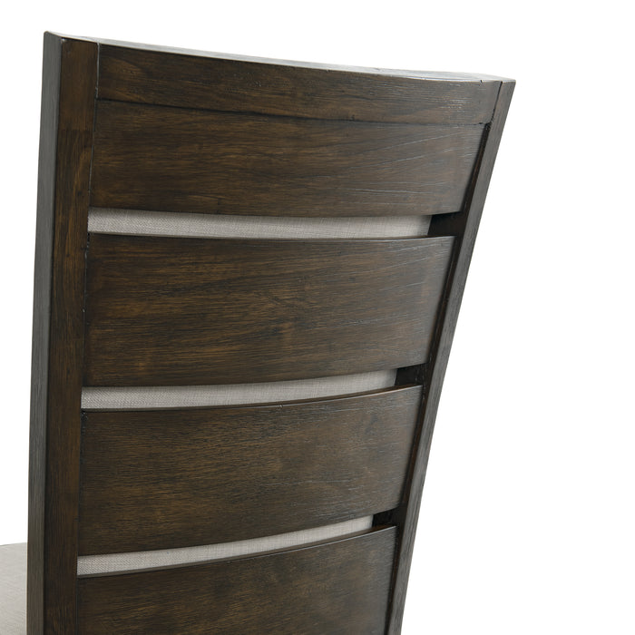 Grady 7PC Dining Set-Table & Six Slat Back Chairs - Maxx Save 