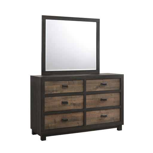 Harlington 6-Drawer Dresser w/ Mirror Set - Maxx Save 