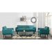 Hadley Sofa & Chair Set in Teal - Maxx Save 