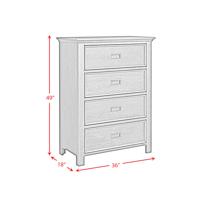 Hampton Kids Over Bunk with Ladder Bedroom Set - Maxx Save 