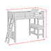 Hampton Kids Loft with Ladder and Desk with Speaker Bedroom Set - Maxx Save 