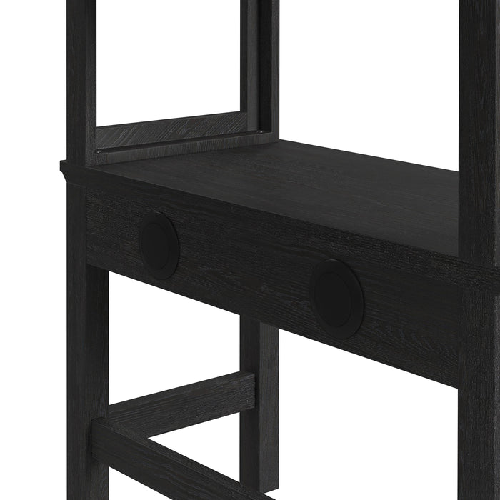 Hampton Kids Loft with Ladder and Desk with Speaker