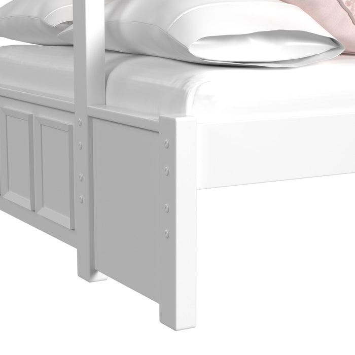 Hampton Kids Over Bunk with Ladder Bedroom Set - Maxx Save 