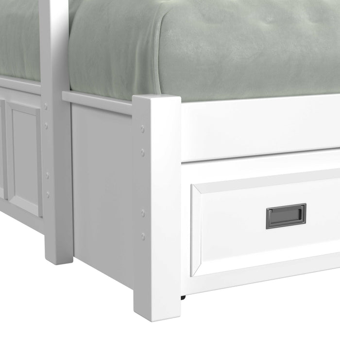 Hampton Kids Over Bunk with Staircase and Trundle