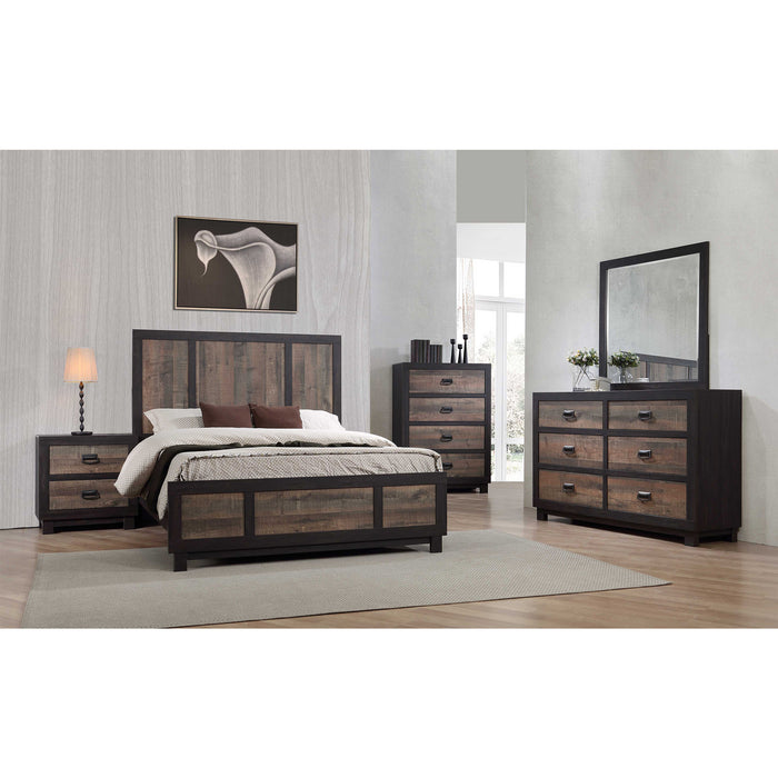 Harlington 6-Drawer Dresser w/ Mirror Set - Maxx Save 