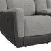 Hornet Motion Loveseat with Console in Rancho Grey - Maxx Save 