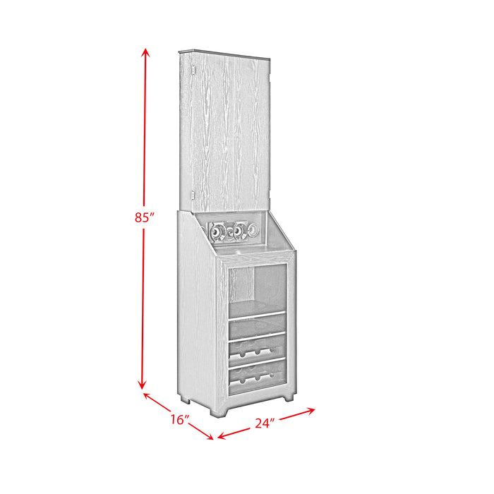 Hurricanes Dartboard Cabinet with Speaker and LED in Black (3A Packing) - Maxx Save 