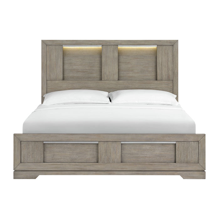 Kelis Panel Bed with LED - Maxx Save 