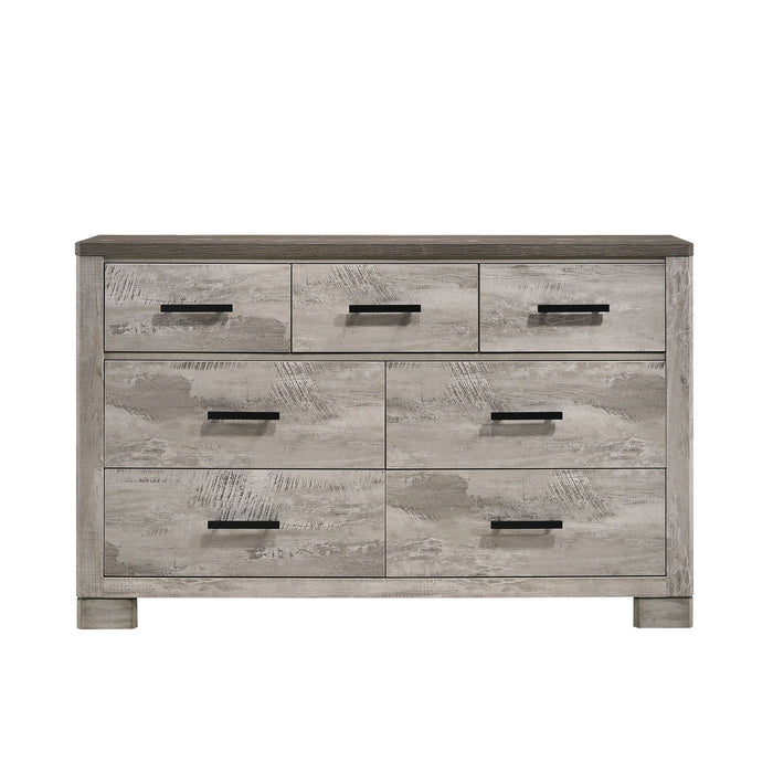 Millers Cove Dresser Two-Tone Grey (Sturdy) - Maxx Save 