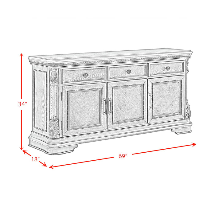 Madison Park Server in Walnut - Maxx Save 