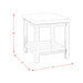 Marcello w/ White Top - End table - Maxx Save 