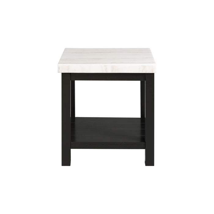Marcello w/ White Top - End table - Maxx Save 