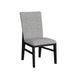 Marlene Standard Height Dining Set in Black-Table and Four Chairs - Maxx Save 