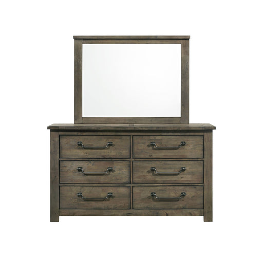 Maverick Dresser & Mirror Grey - Maxx Save 