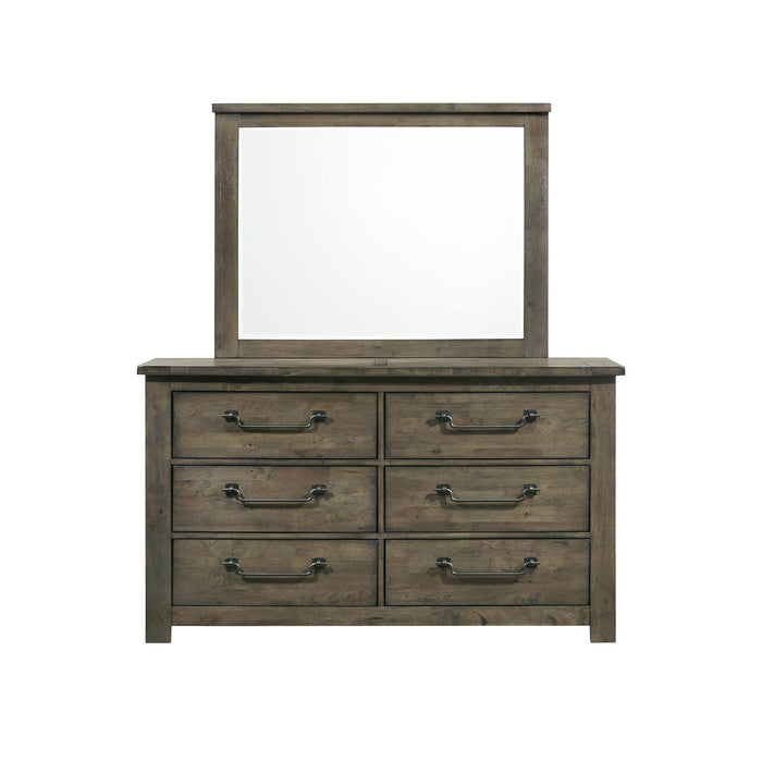 Maverick Dresser & Mirror Grey - Maxx Save 