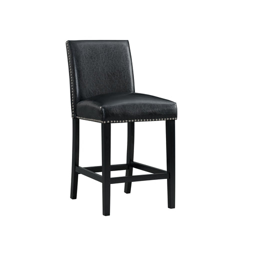 Meridian Counter Side Chair Black (2 Per Pack) - Maxx Save 