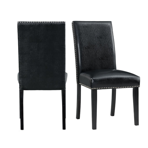Meridian Dining Side Chair Black (2 Per Pack) - Maxx Save 