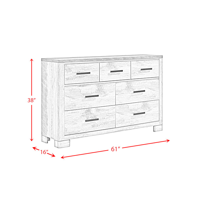 Millers Cove Dresser Two-Tone Grey (Sturdy) - Maxx Save 