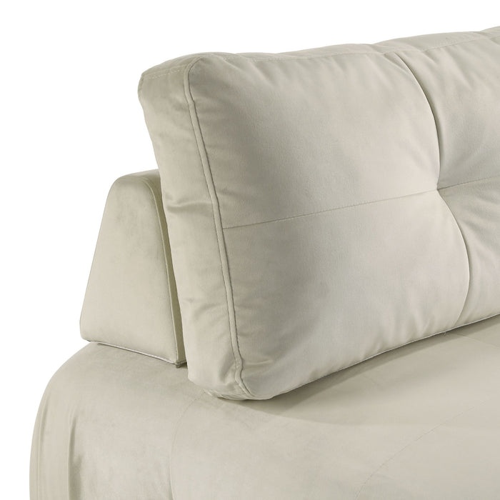 Nahla Modular Chair in Marine Cream - Maxx Save 