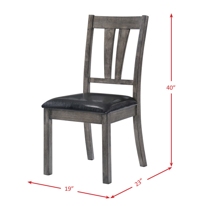 Nathan Dining W/ Padded Seats 6pc Set